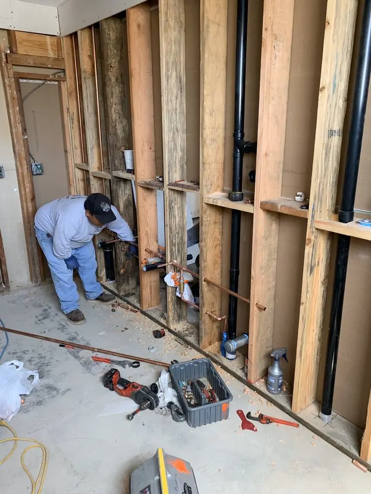 Commercial rough-in plumbing for Water Heater Replacement in Northwood Harbor